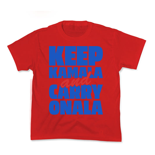 Keep Kamala and Carry Onala Kids Tee