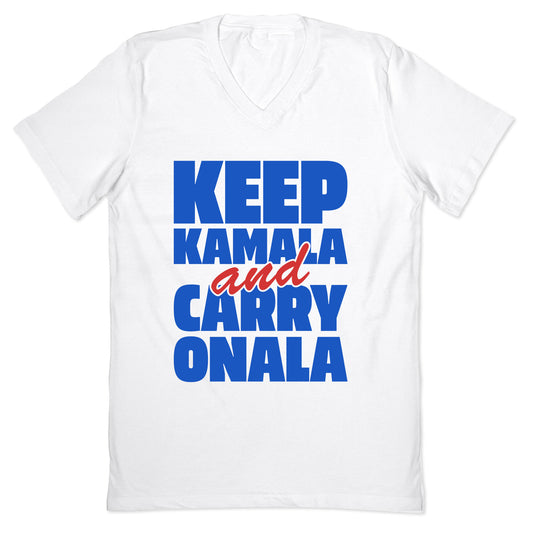 Keep Kamala and Carry Onala V-Neck