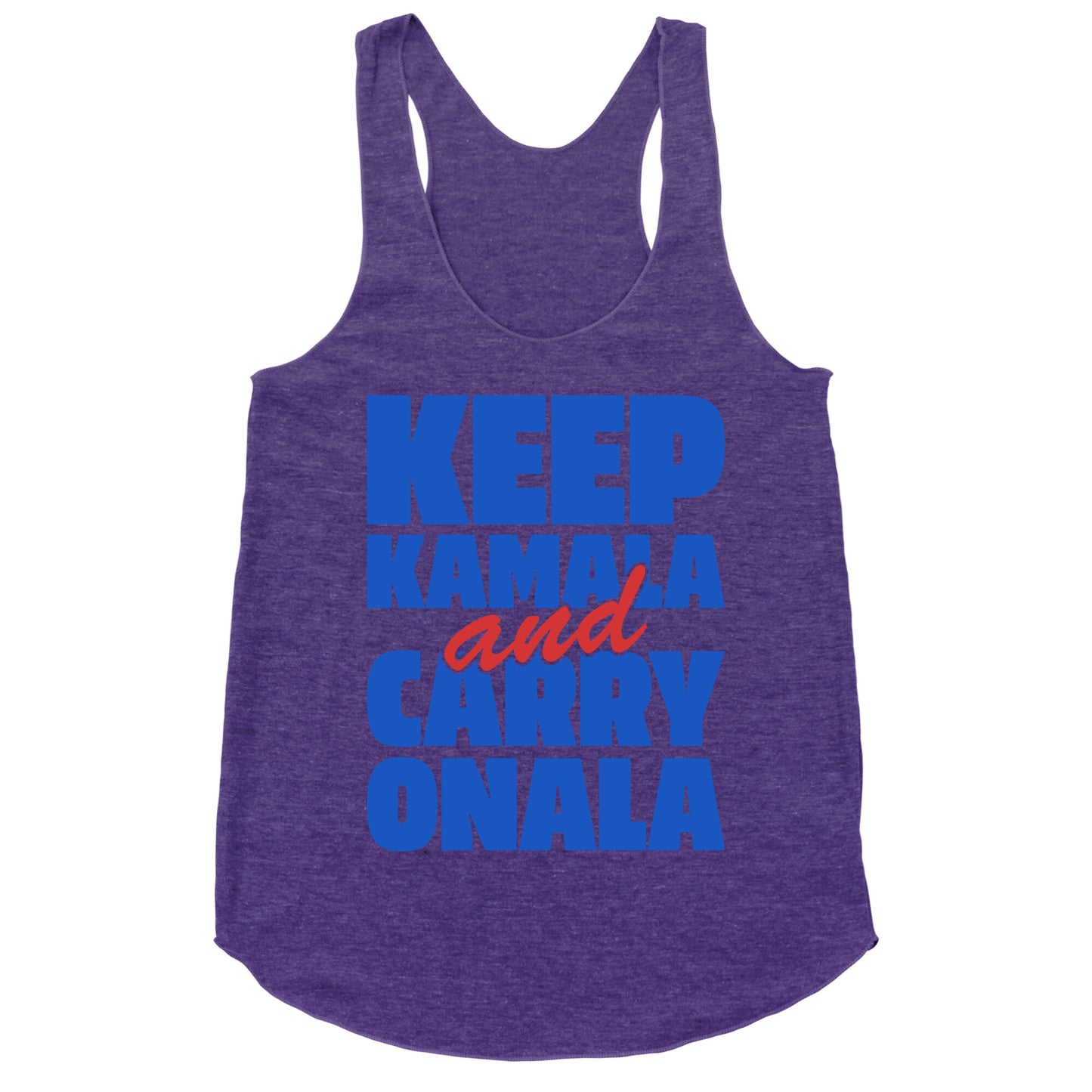 Keep Kamala and Carry Onala Racerback Tank