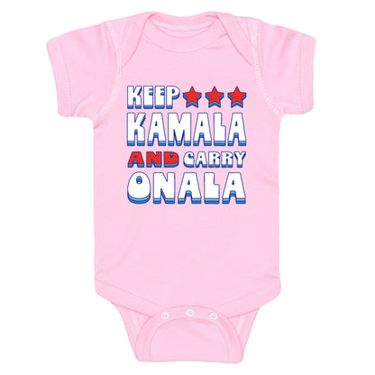 Keep Kamala and Carry Onala Baby One-Piece