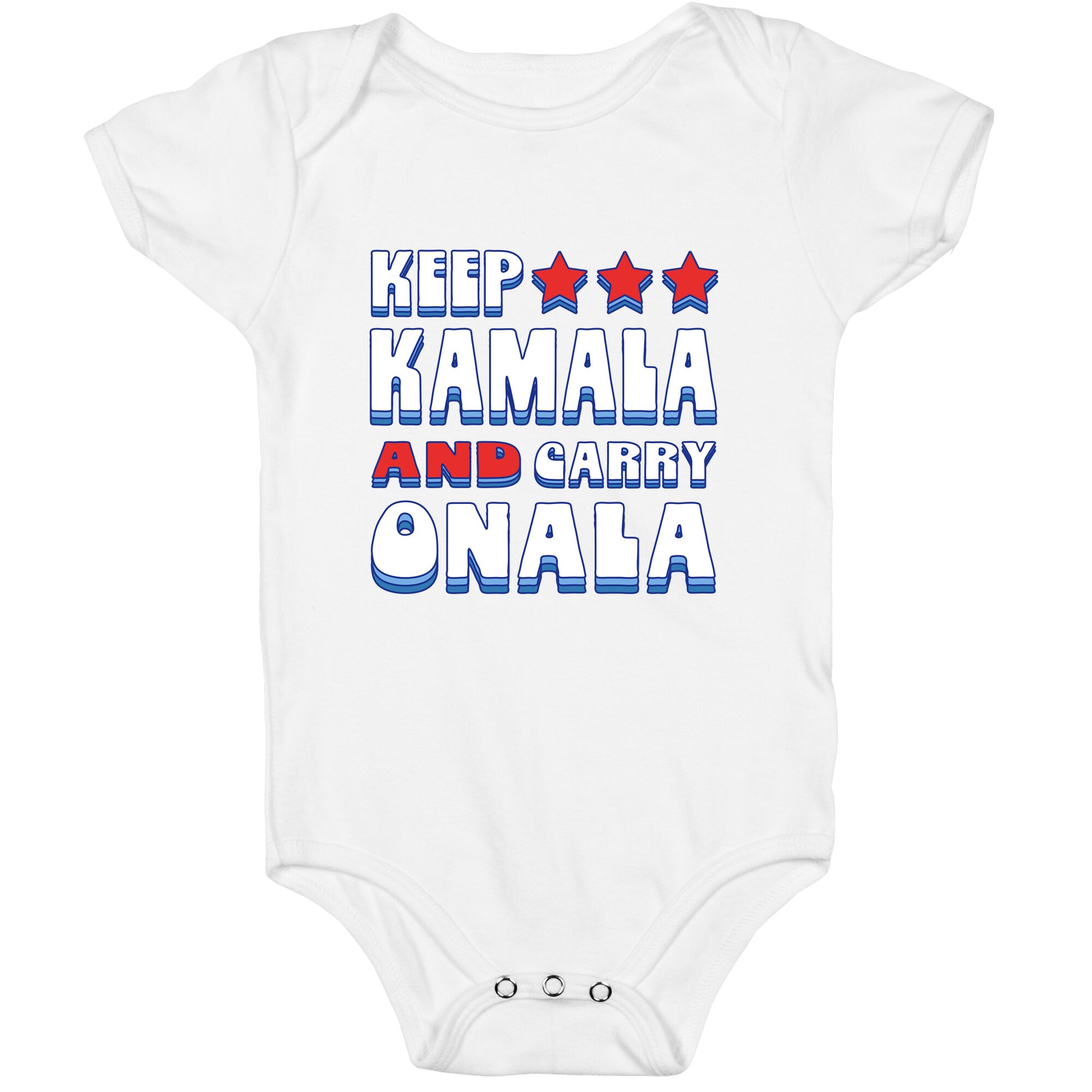 Keep Kamala and Carry Onala Baby One-Piece