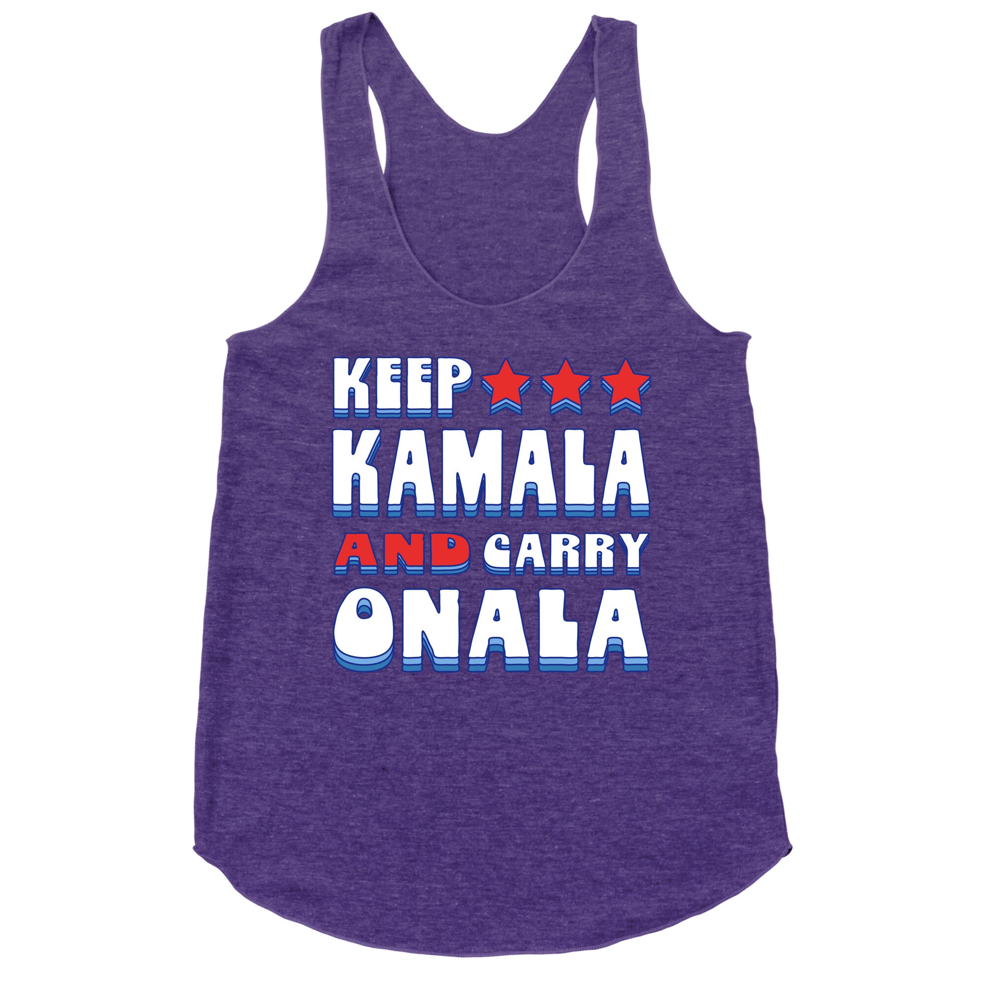 Keep Kamala and Carry Onala Racerback Tank