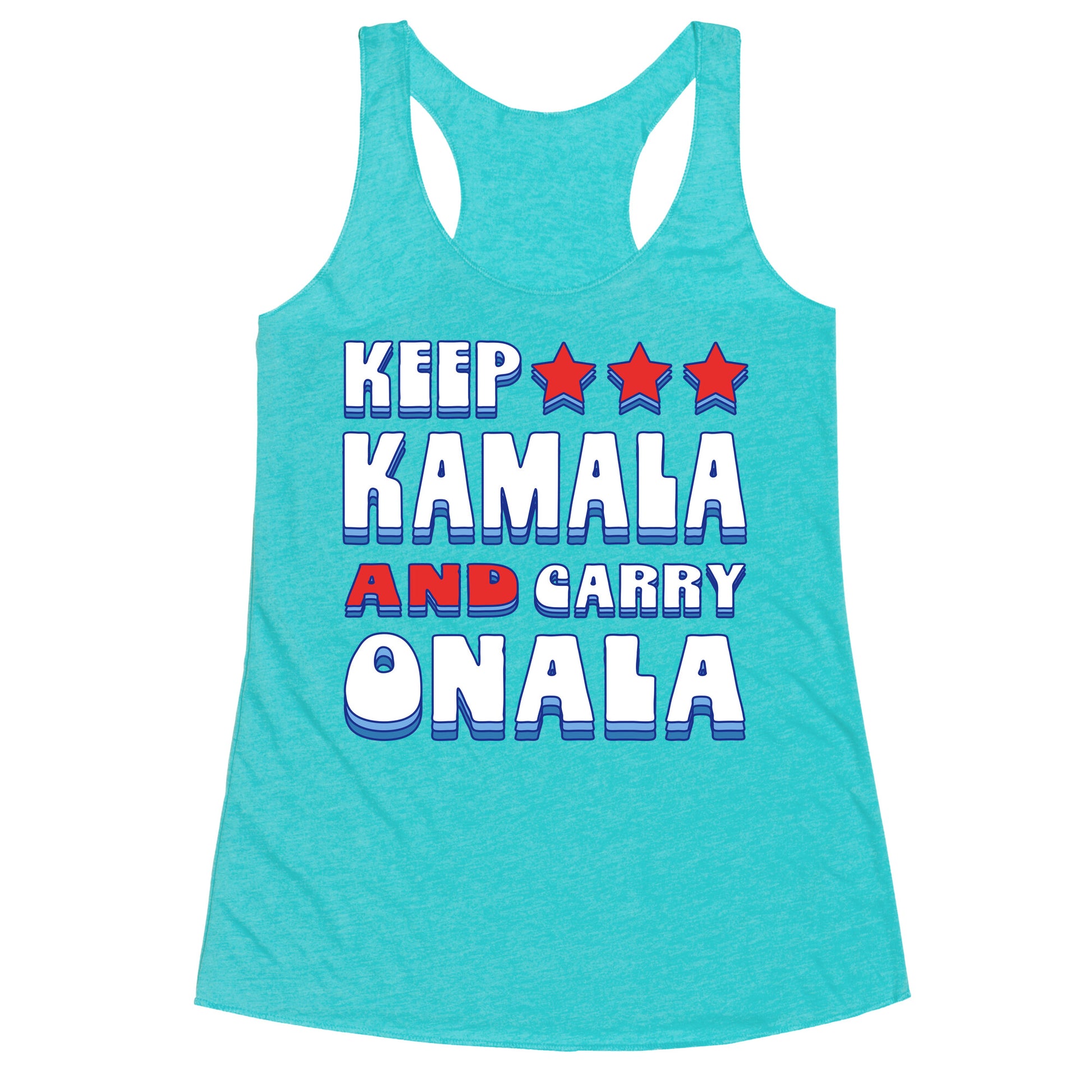 Keep Kamala and Carry Onala Racerback Tank