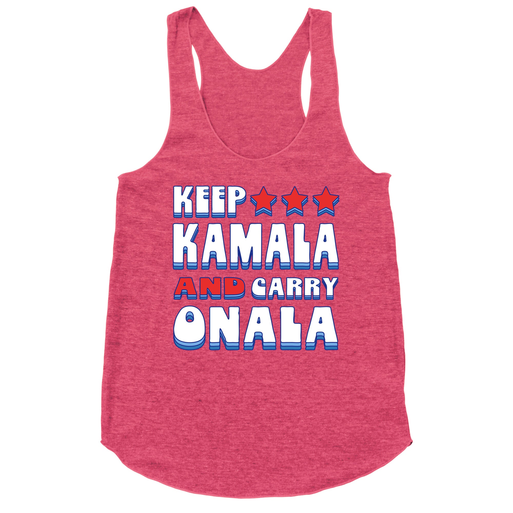 Keep Kamala and Carry Onala Racerback Tank