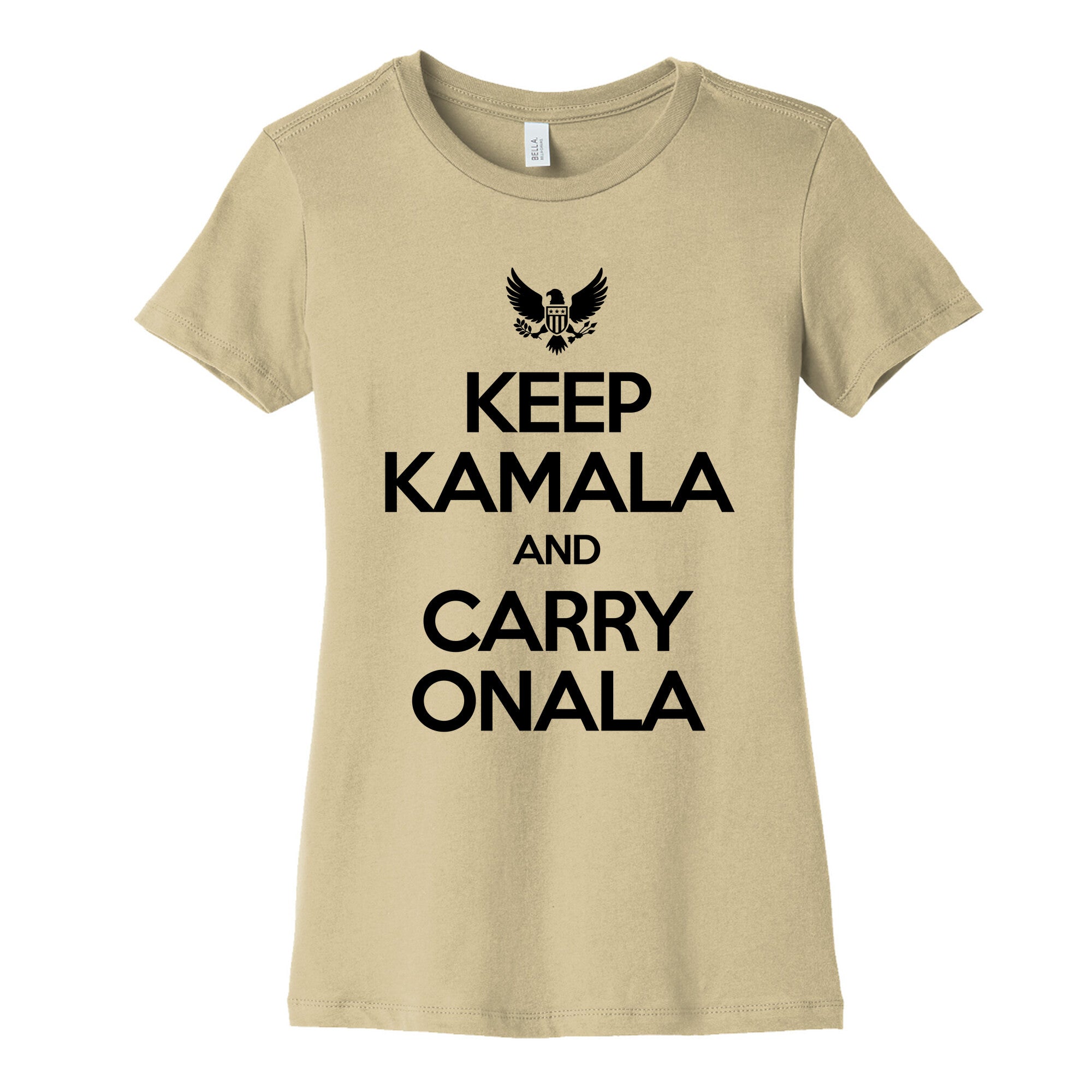 Keep Kamala and Carry Onala Womens Cotton Tee