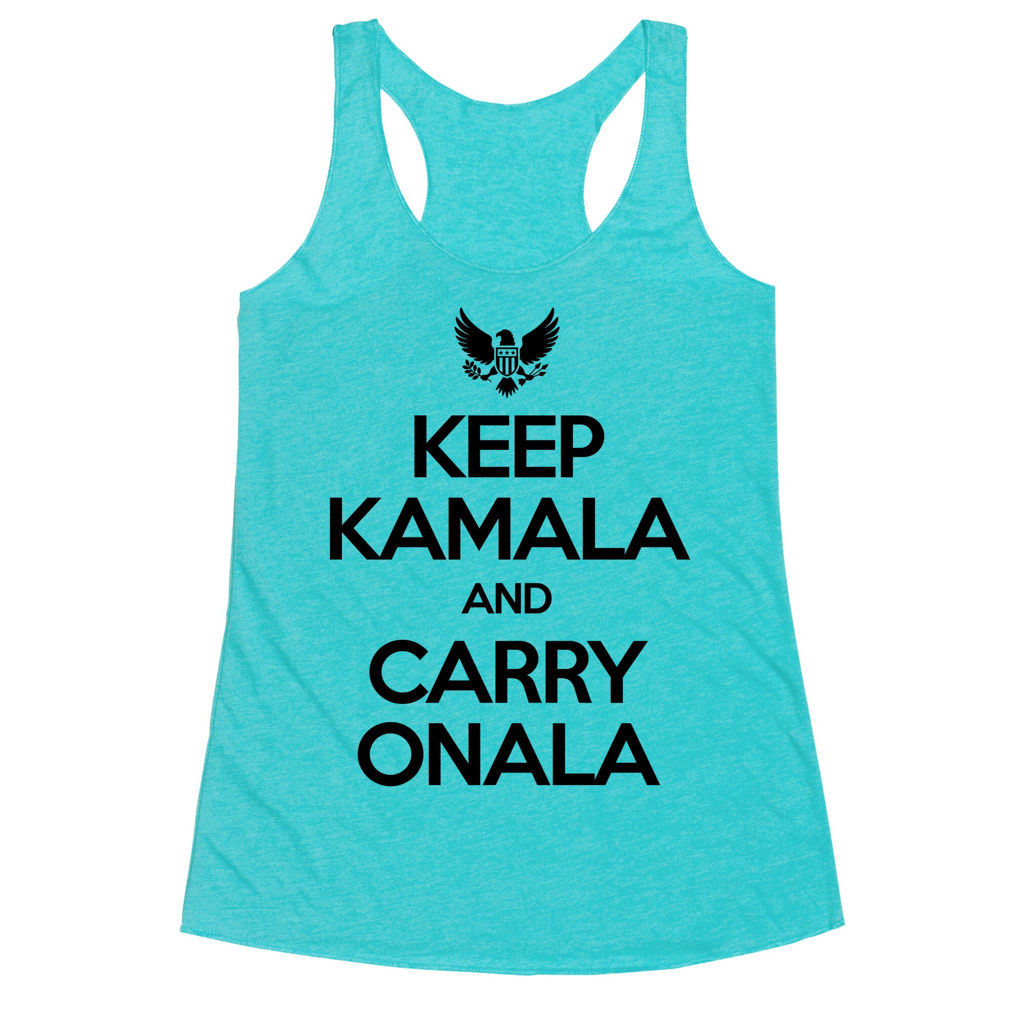 Keep Kamala and Carry Onala Racerback Tank