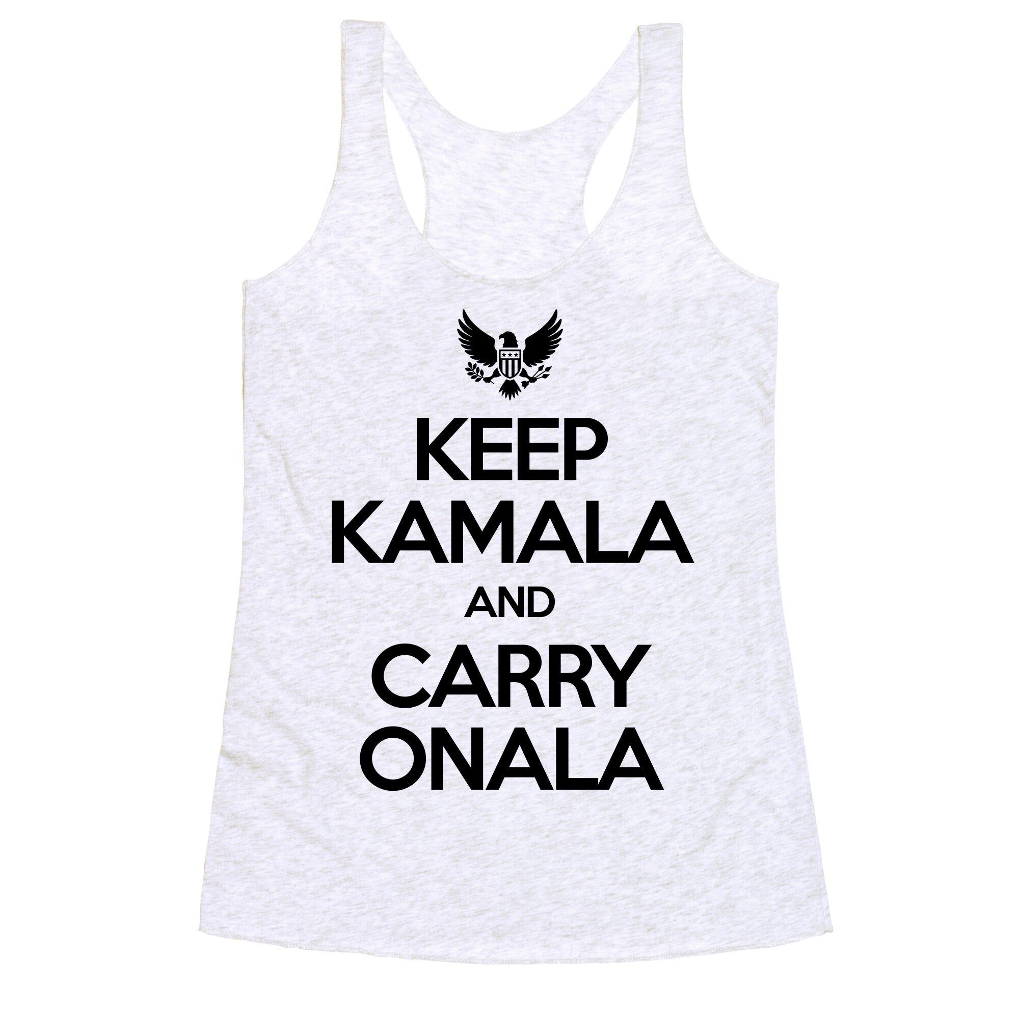 Keep Kamala and Carry Onala Racerback Tank