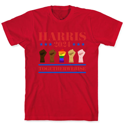 Together We Rise Harris 2024 T-Shirt