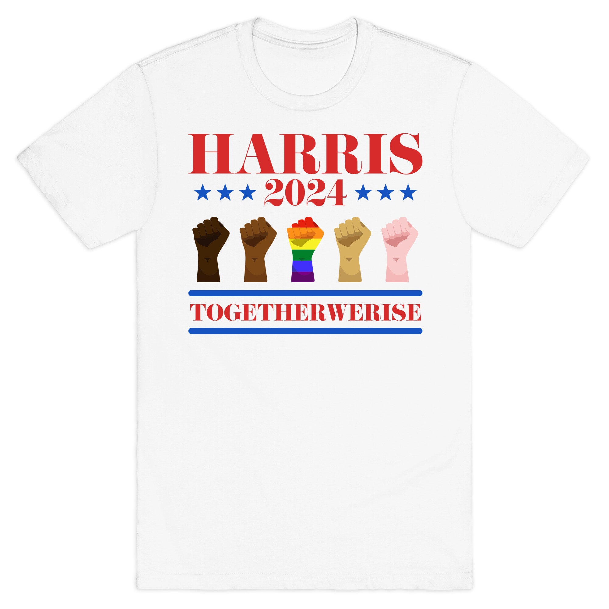Together We Rise Harris 2024 T-Shirt