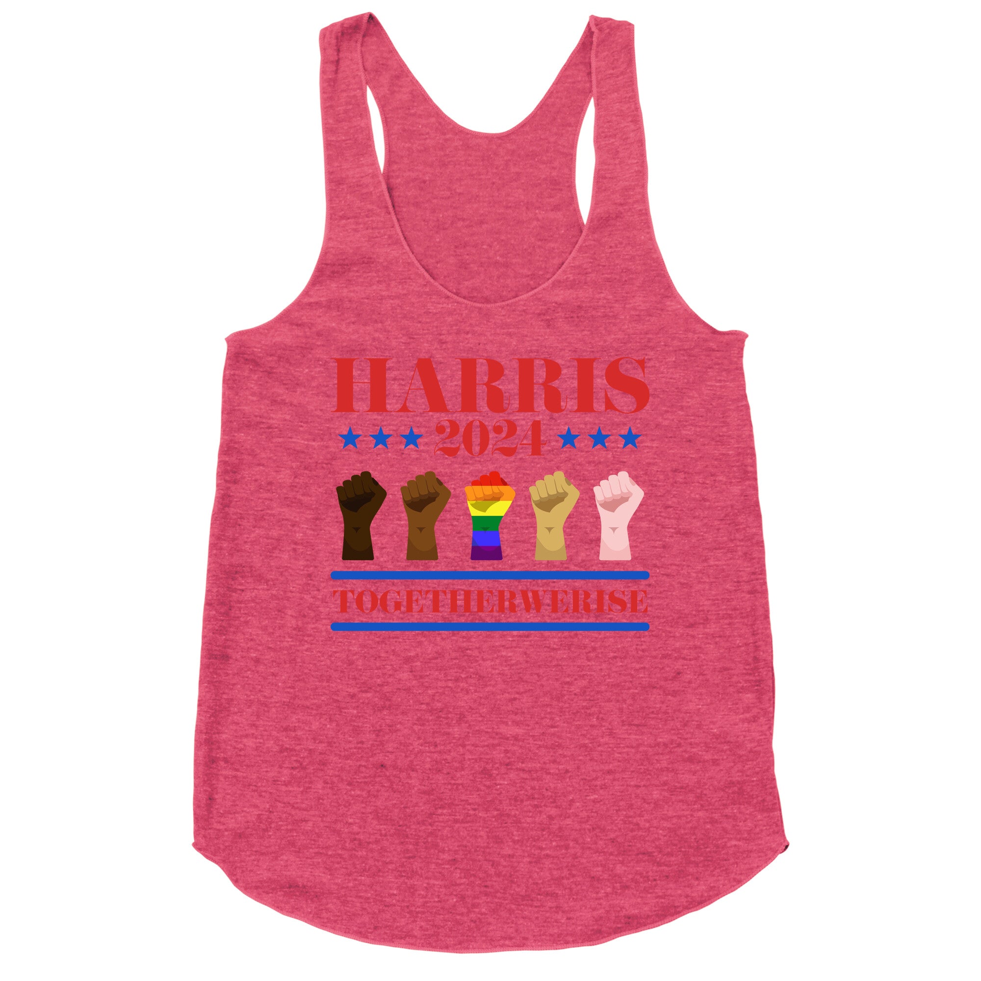 Together We Rise Harris 2024 Racerback Tank