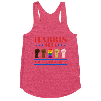 Together We Rise Harris 2024 Racerback Tank