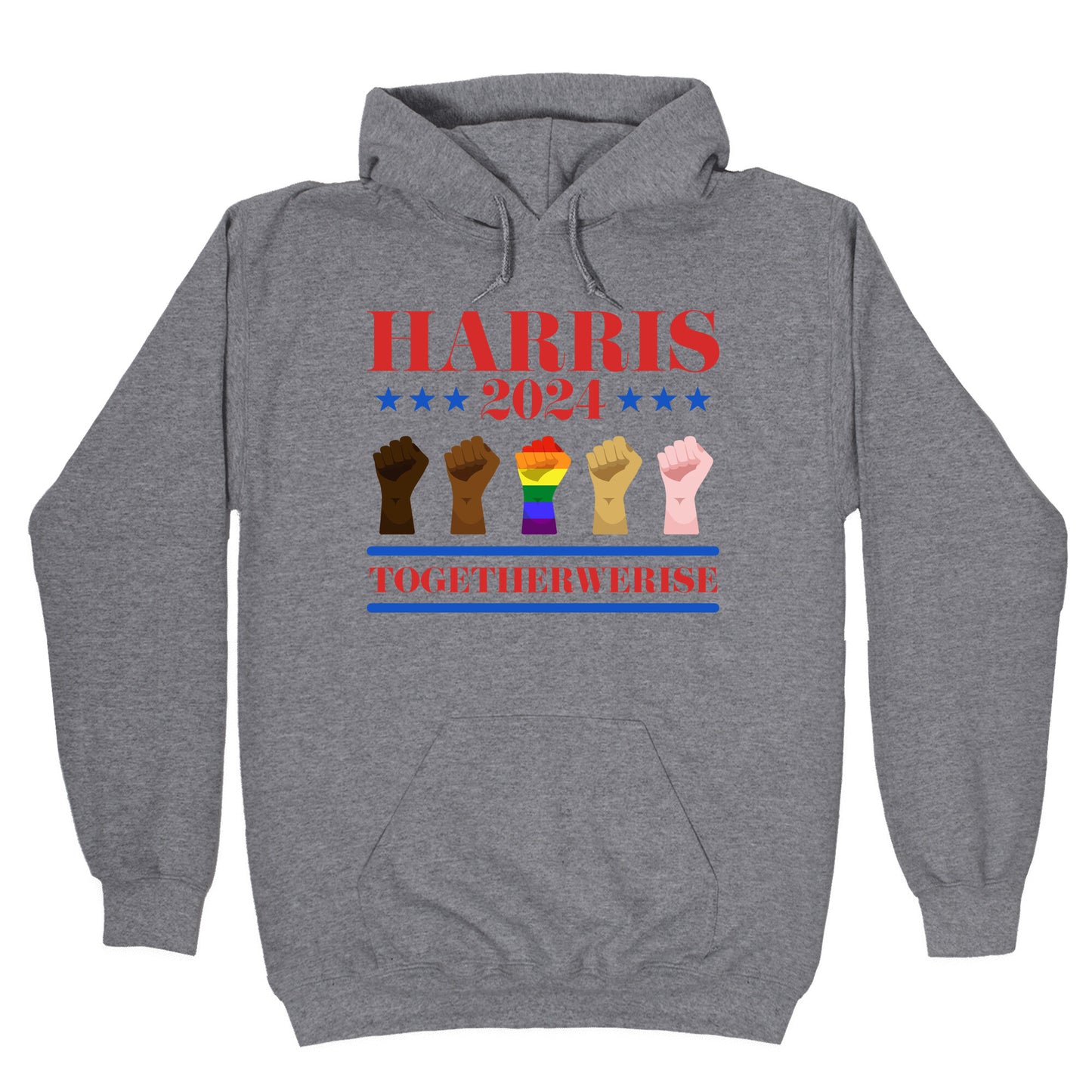 Together We Rise Harris 2024 Hoodie