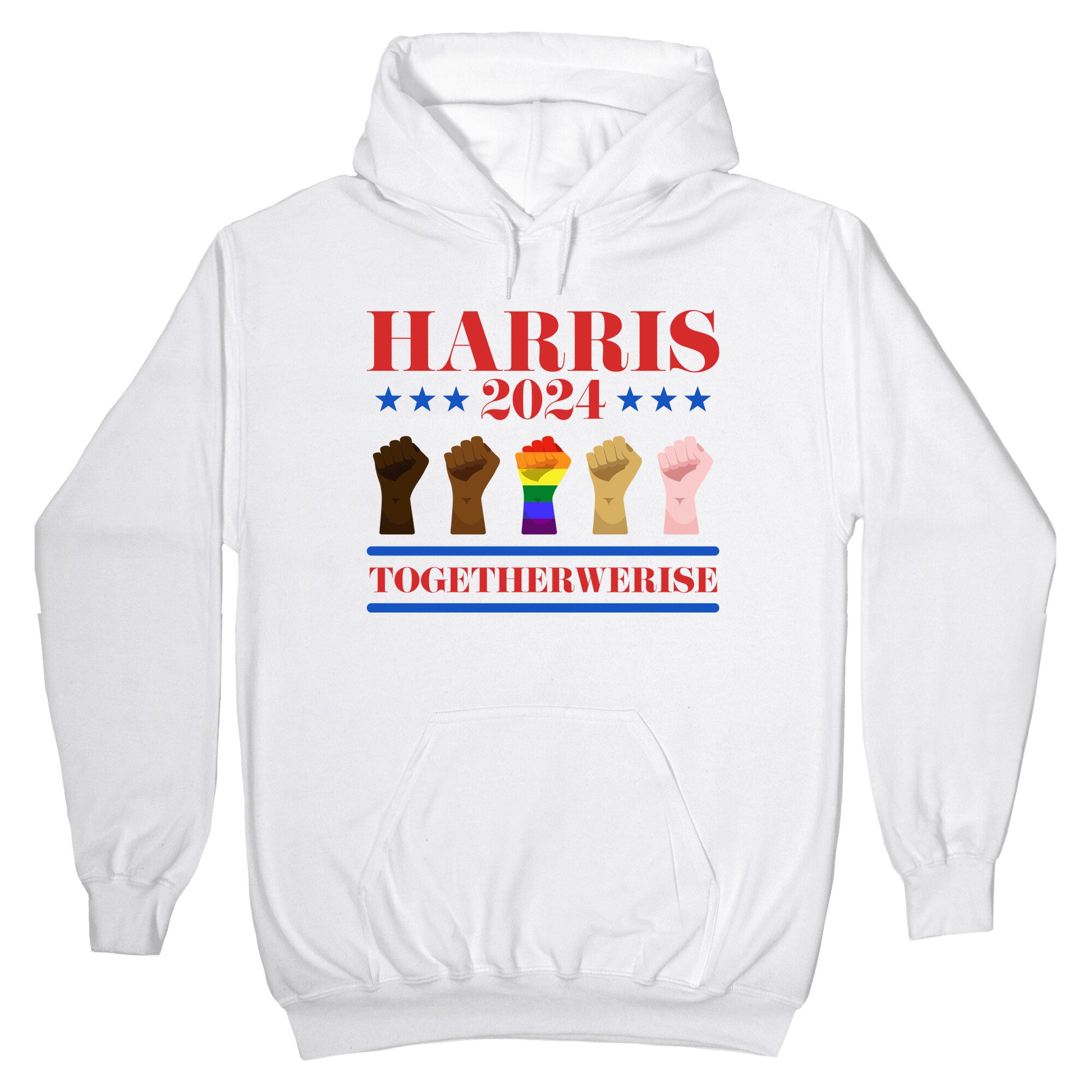Together We Rise Harris 2024 Hoodie