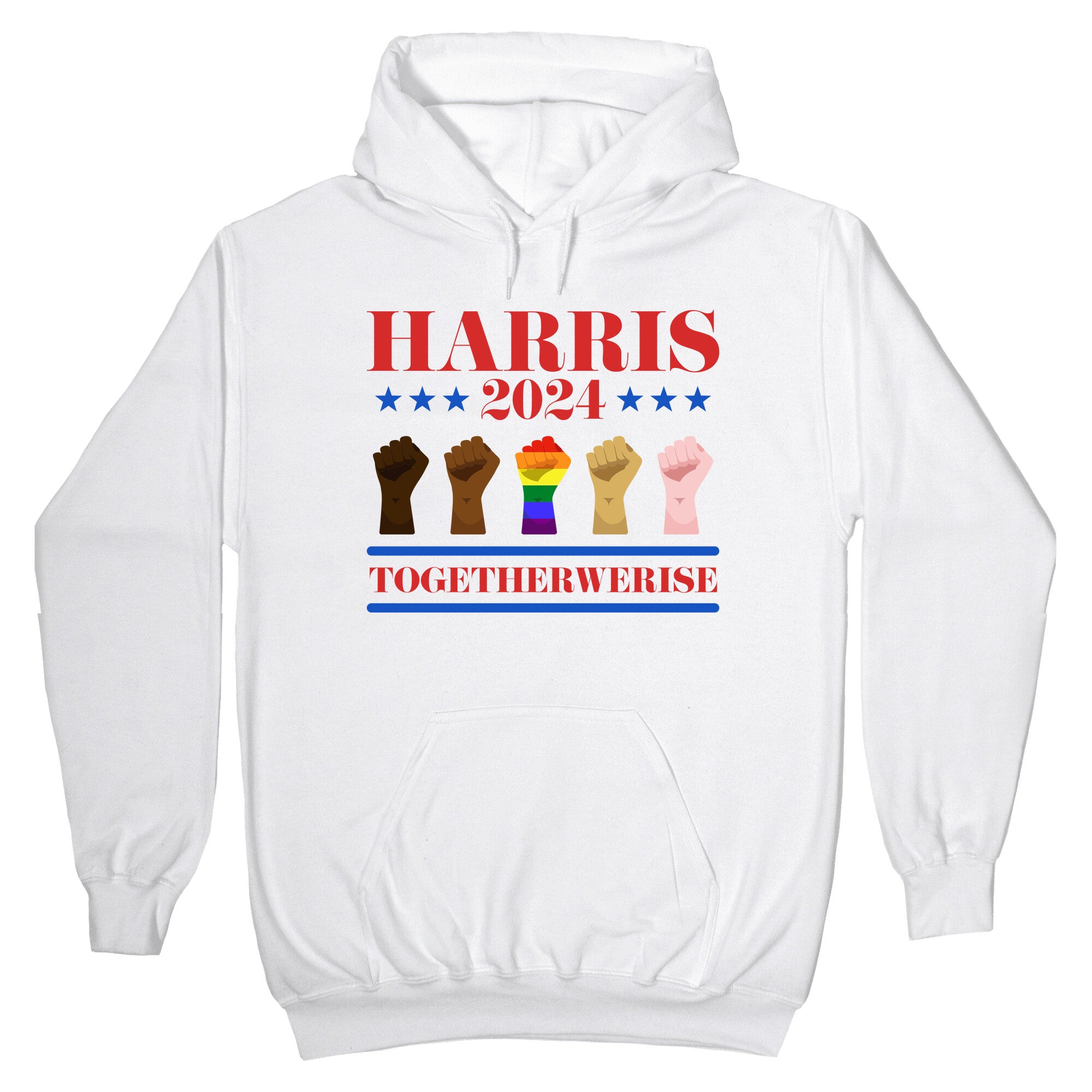 Together We Rise Harris 2024 Hoodie
