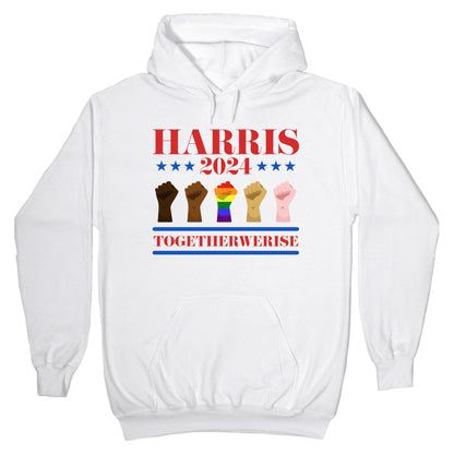 Together We Rise Harris 2024 Hoodie