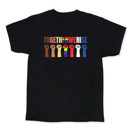 Together We Rise Kids Tee