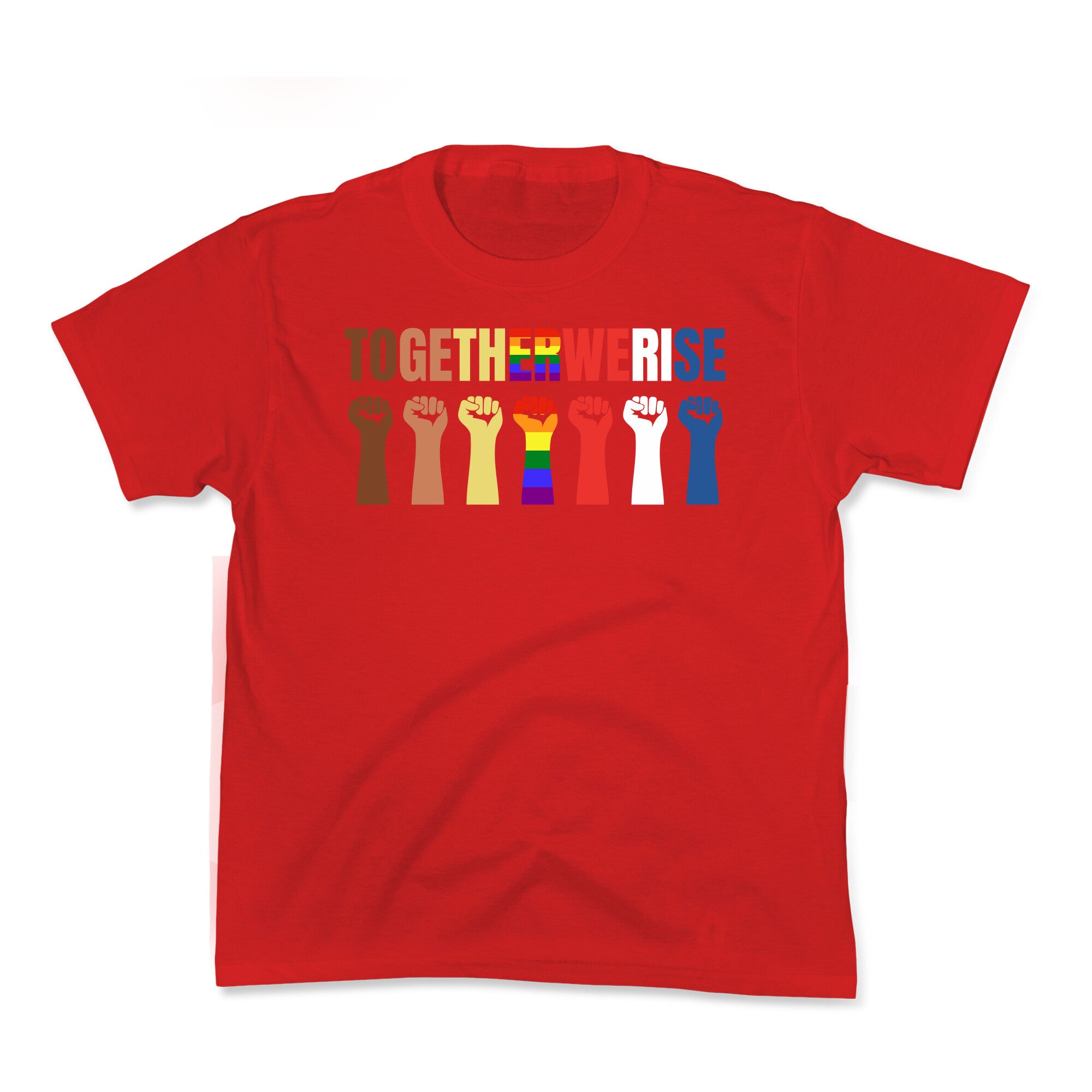 Together We Rise Kids Tee