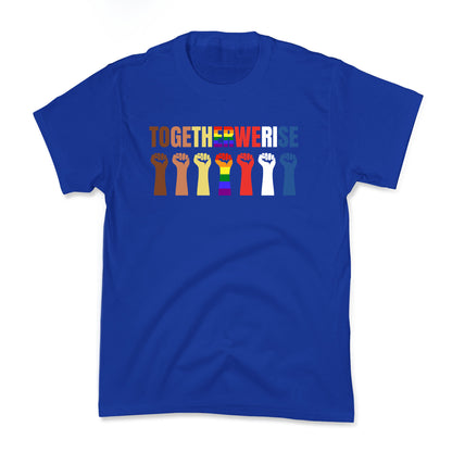 Together We Rise Kids Tee