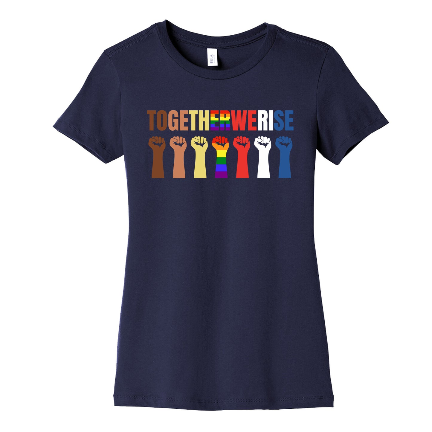 Together We Rise Womens Cotton Tee