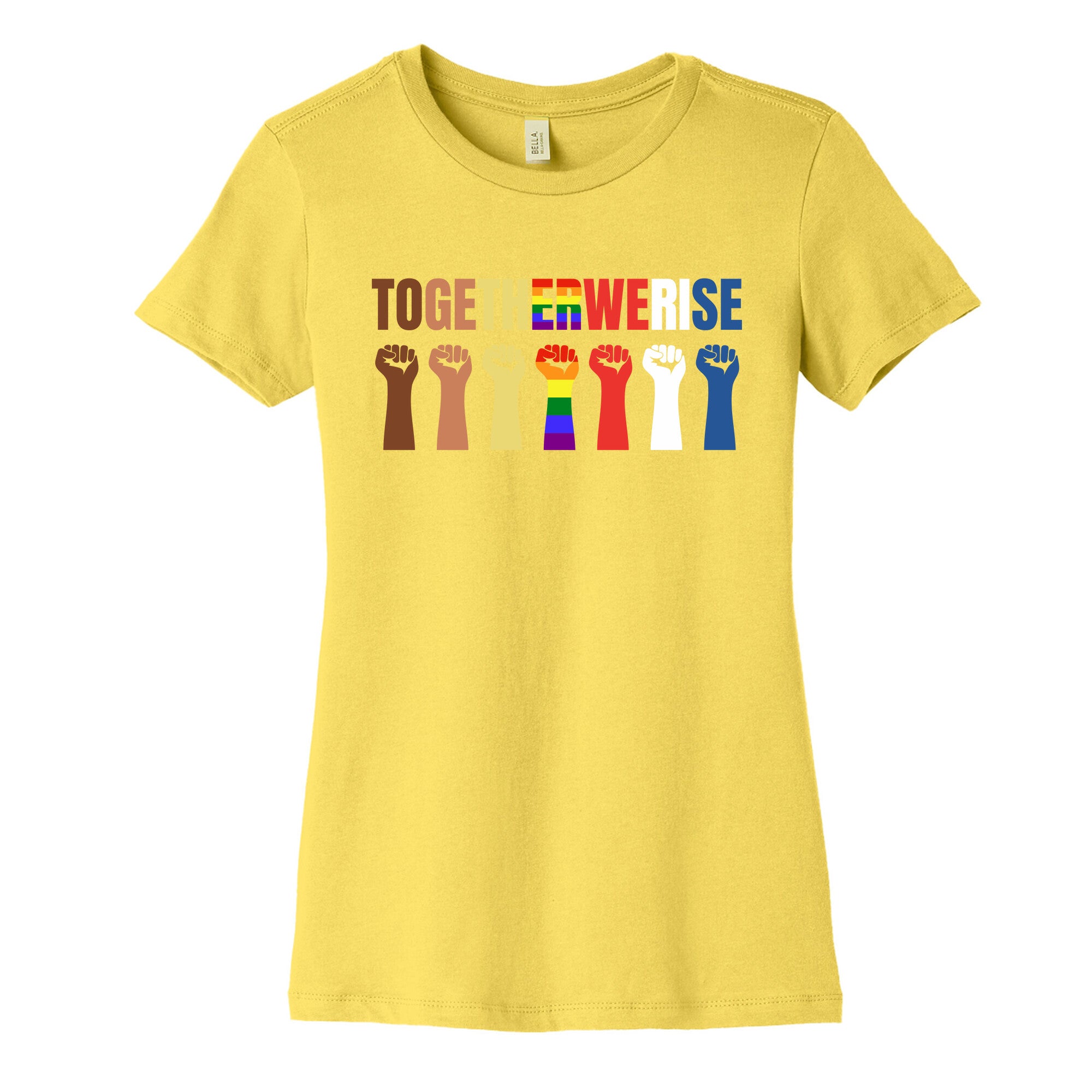 Together We Rise Womens Cotton Tee