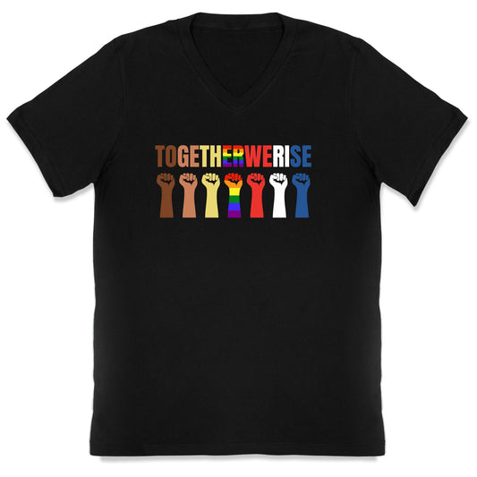 Together We Rise V-Neck