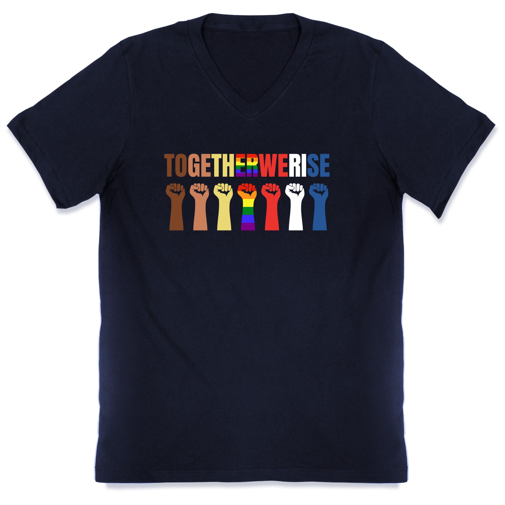 Together We Rise V-Neck