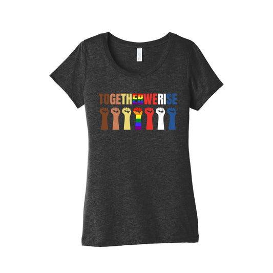 Together We Rise Womens Triblend Tee