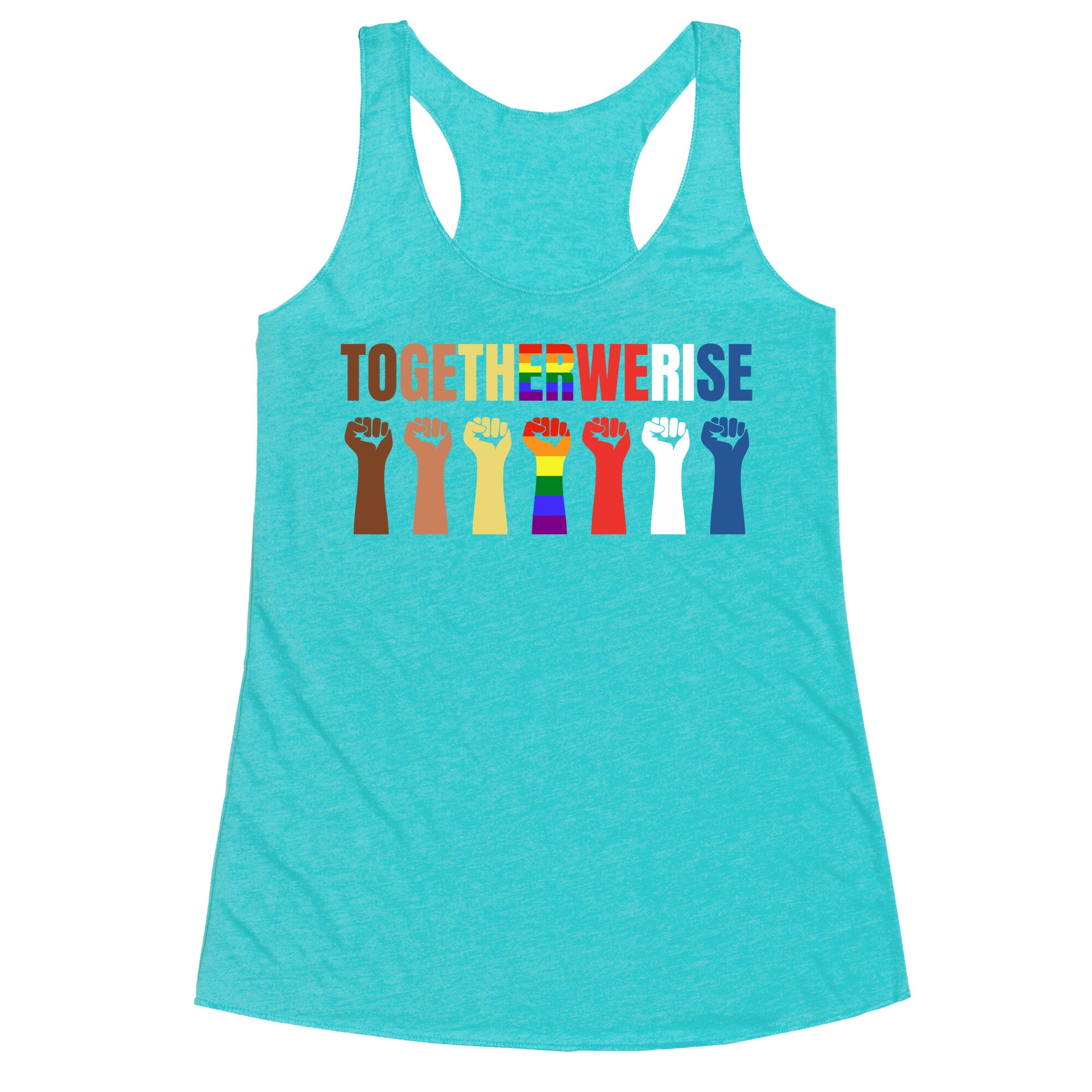 Together We Rise Racerback Tank