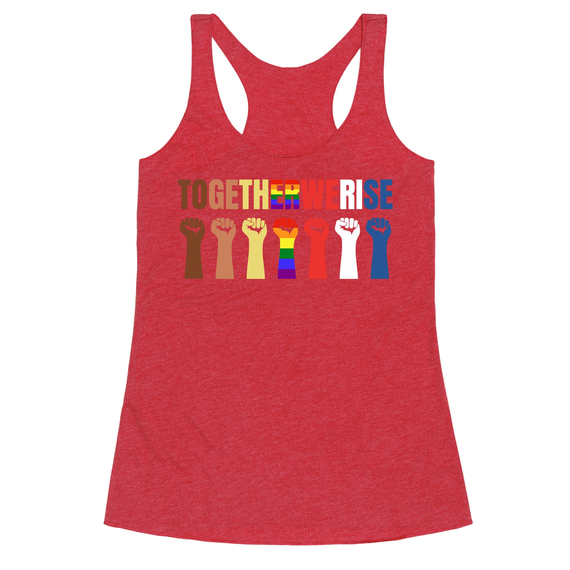 Together We Rise Racerback Tank