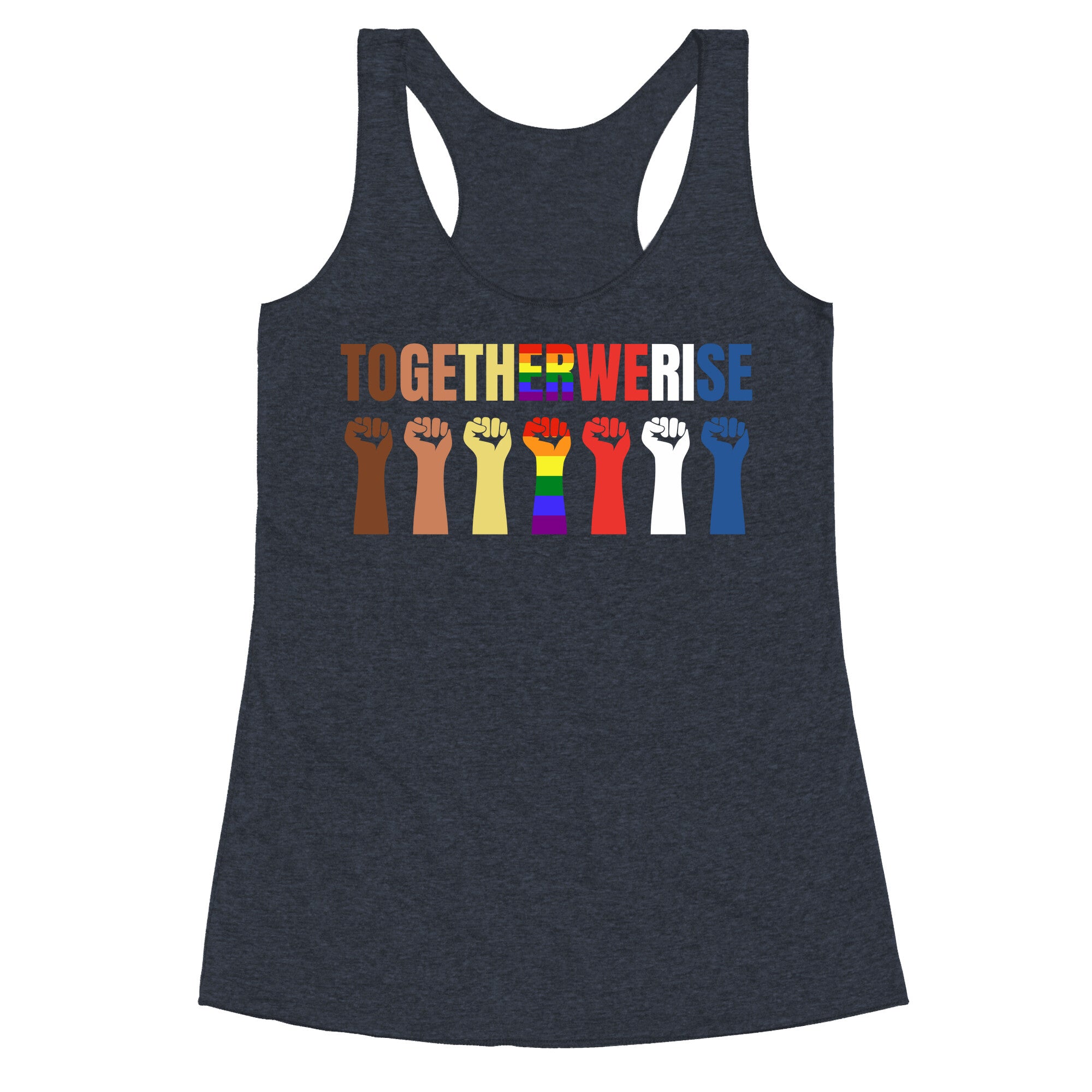 Together We Rise Racerback Tank