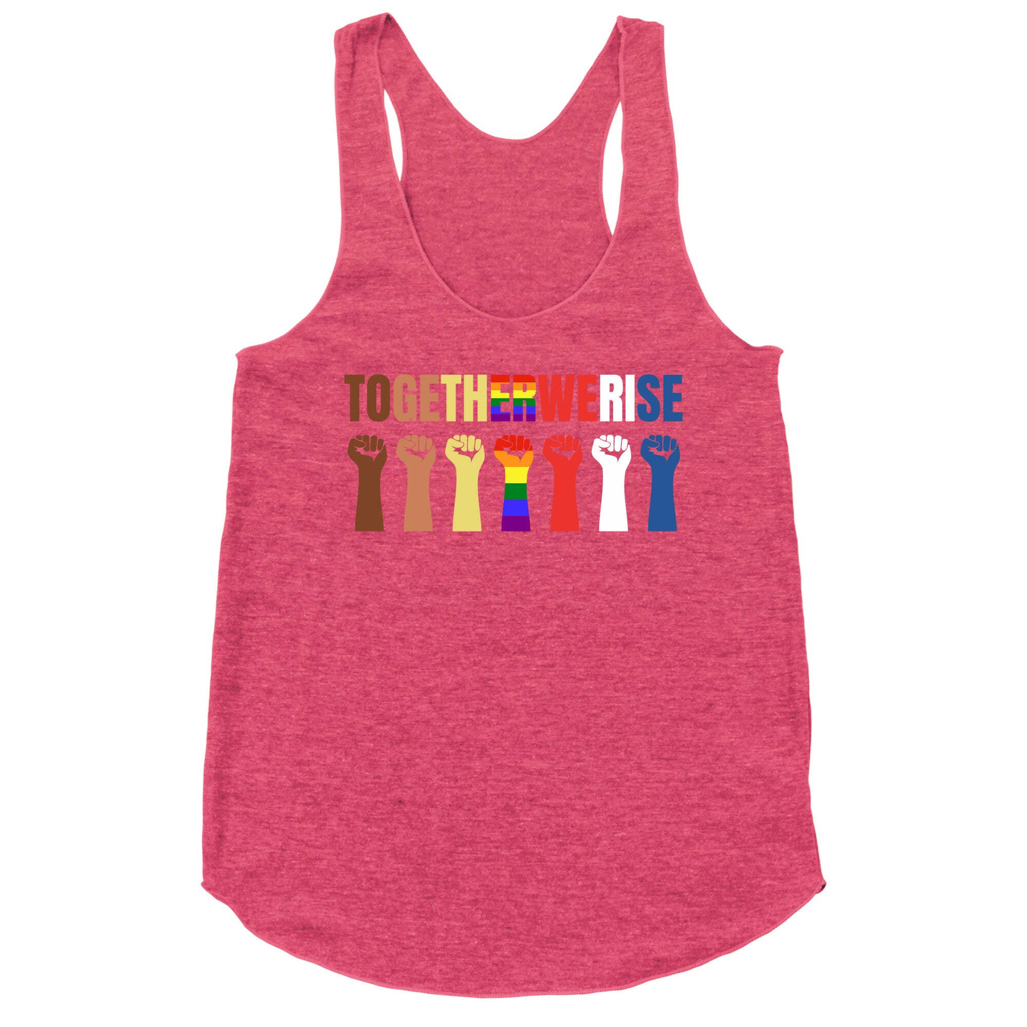 Together We Rise Racerback Tank