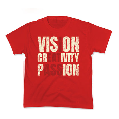 Vision Creativity Passion Kids Tee