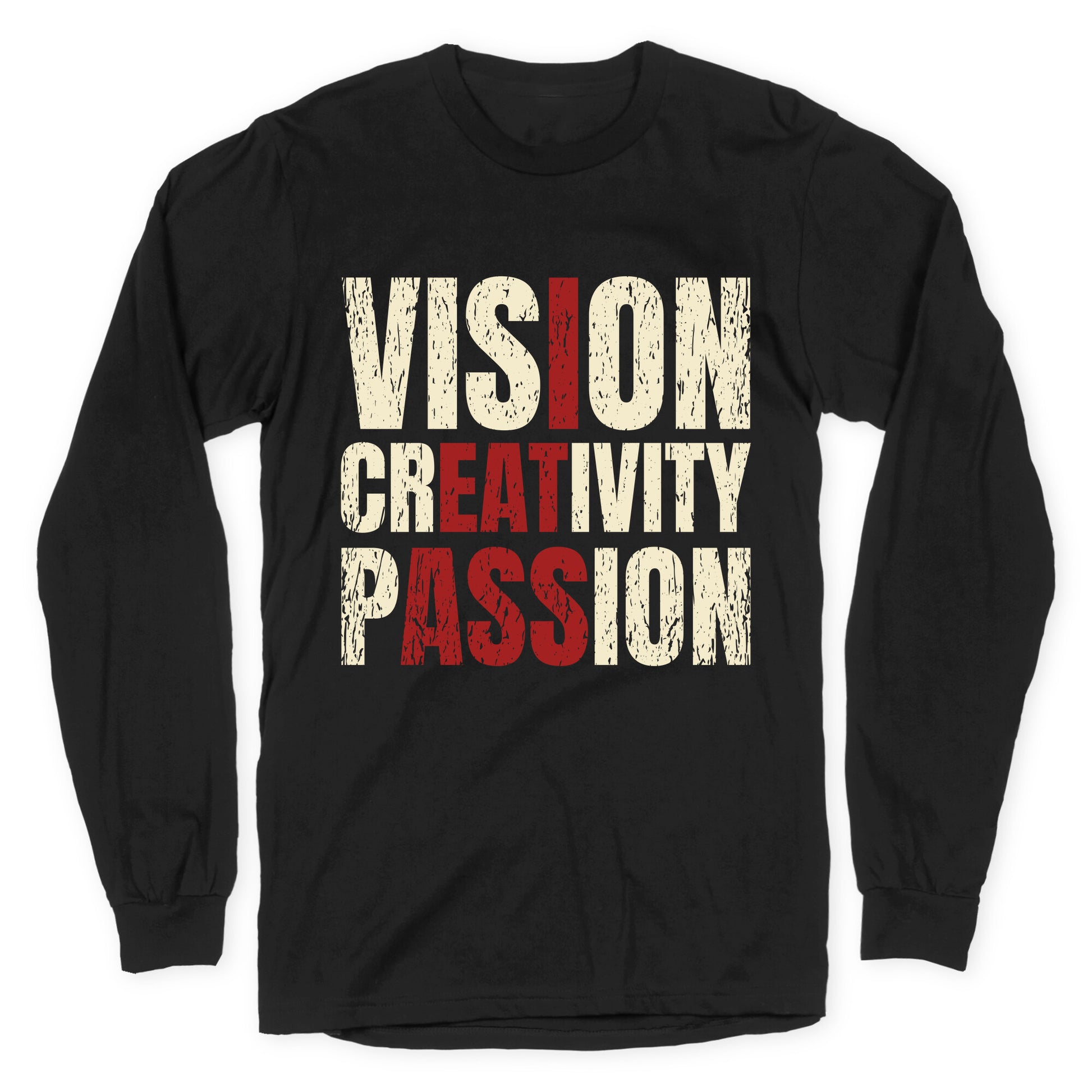 Vision Creativity Passion Longsleeve Tee