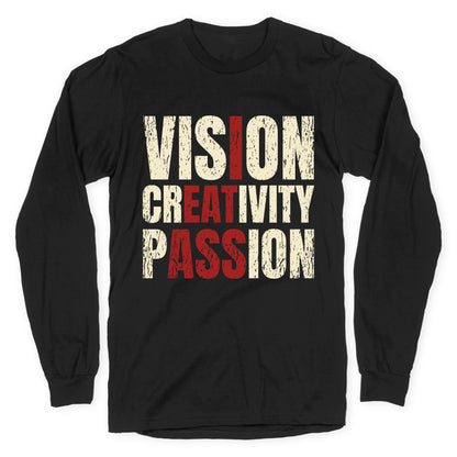 Vision Creativity Passion Longsleeve Tee