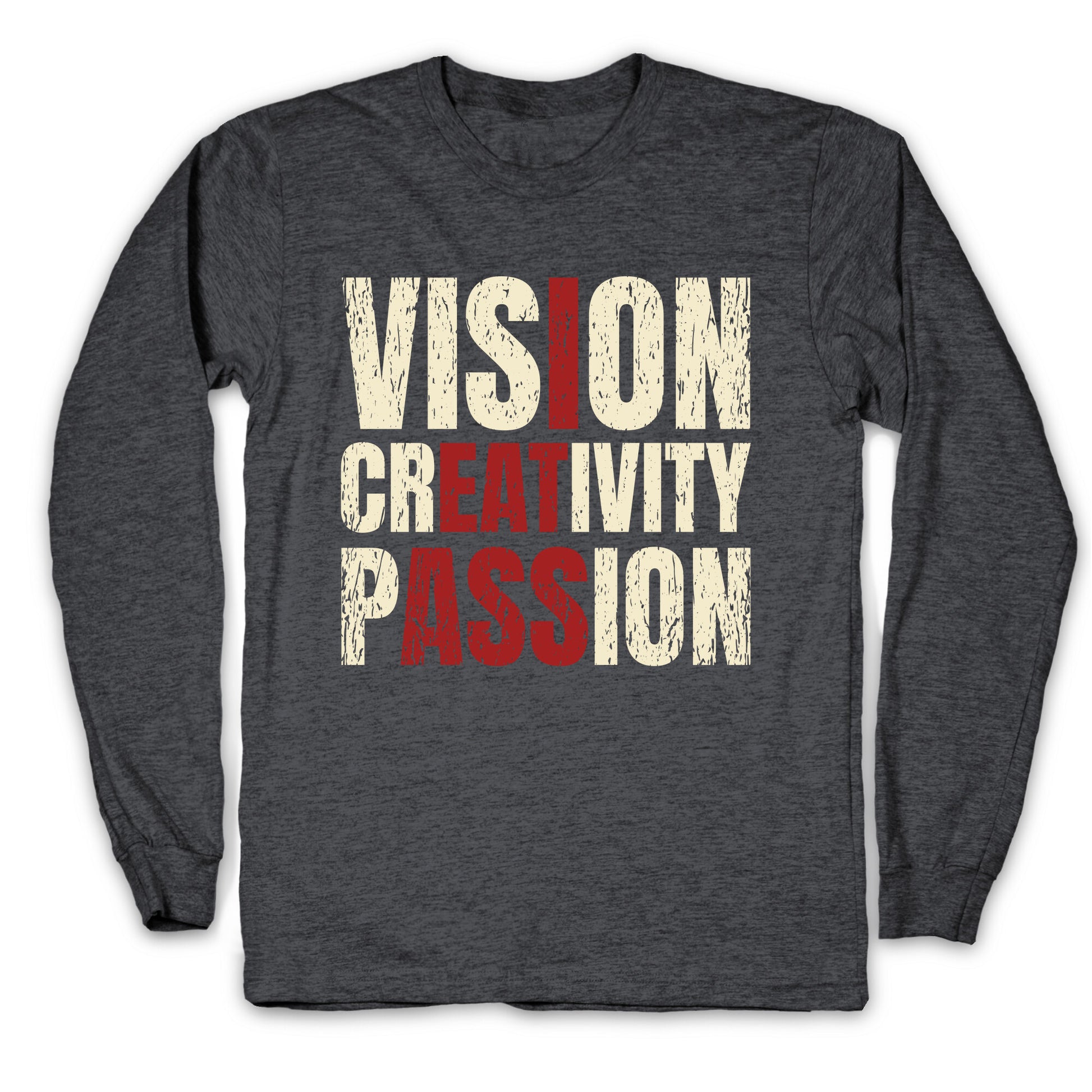 Vision Creativity Passion Longsleeve Tee