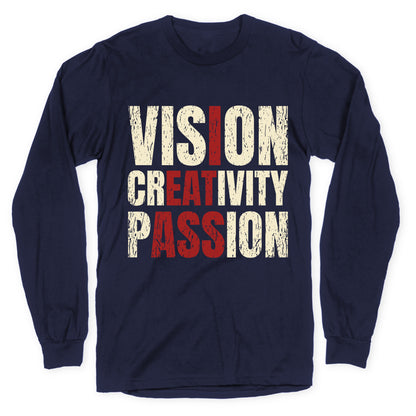 Vision Creativity Passion Longsleeve Tee