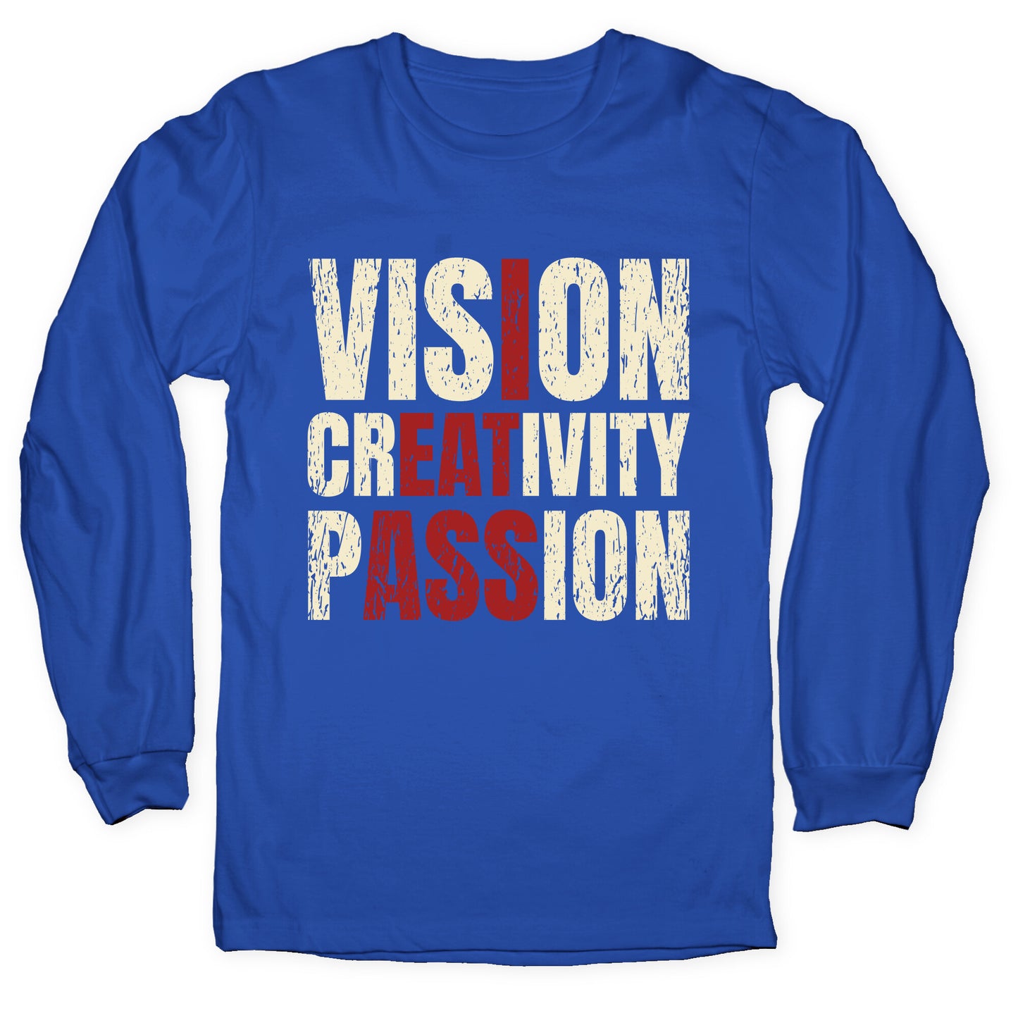 Vision Creativity Passion Longsleeve Tee