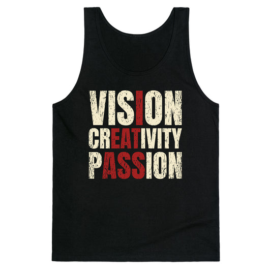Vision Creativity Passion Tank Top