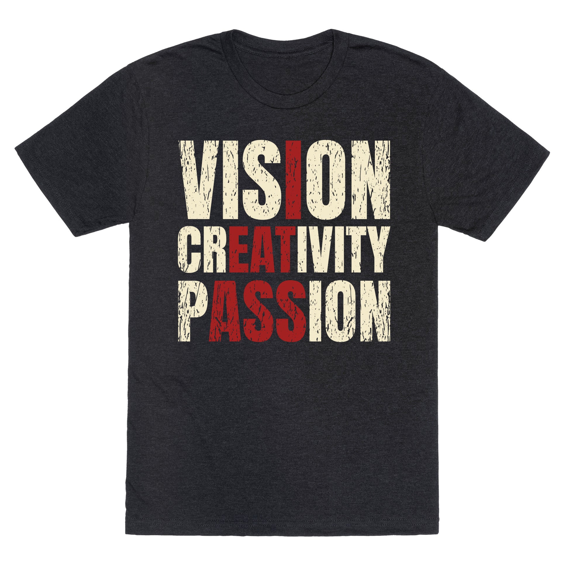 Vision Creativity Passion Unisex Triblend Tee