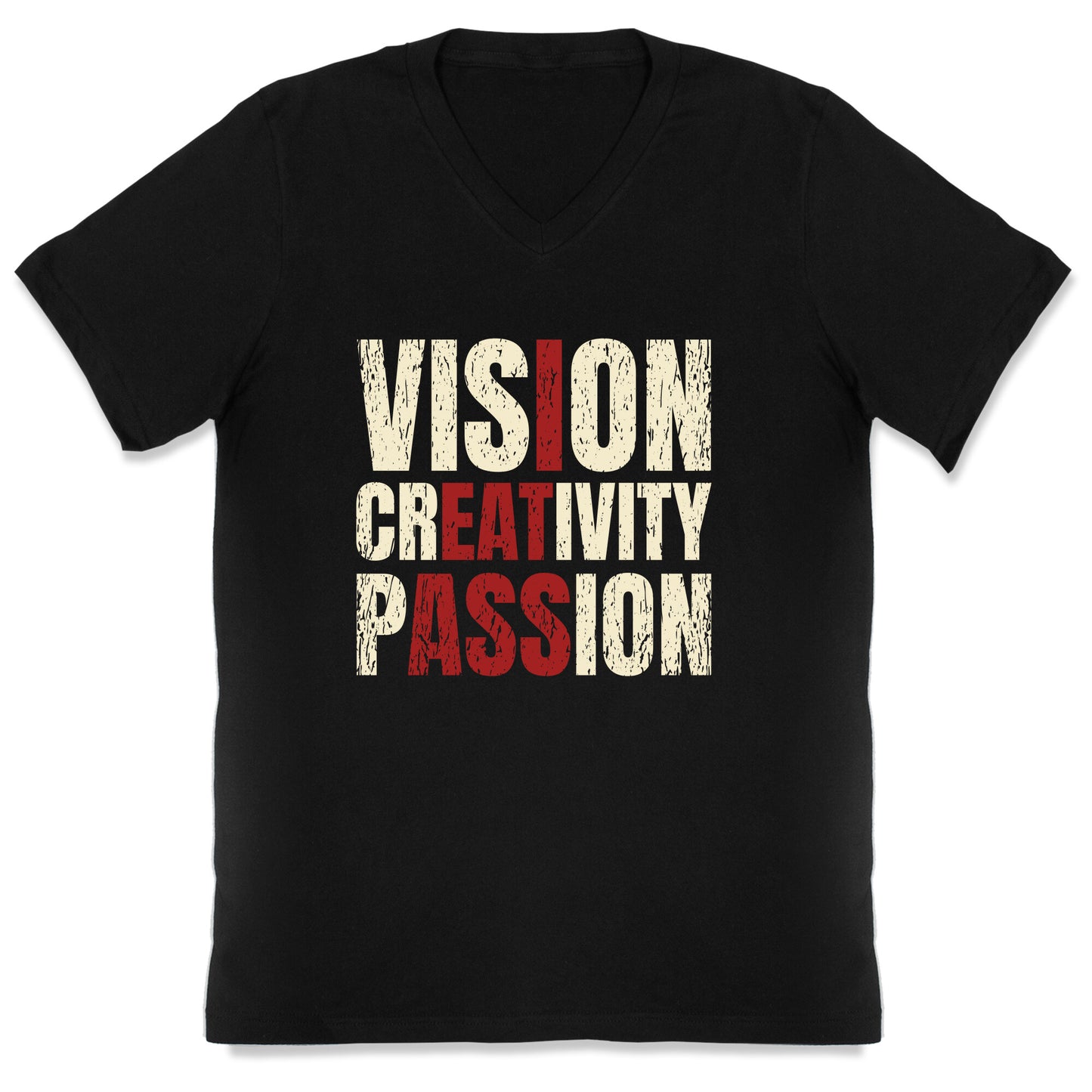 Vision Creativity Passion V-Neck