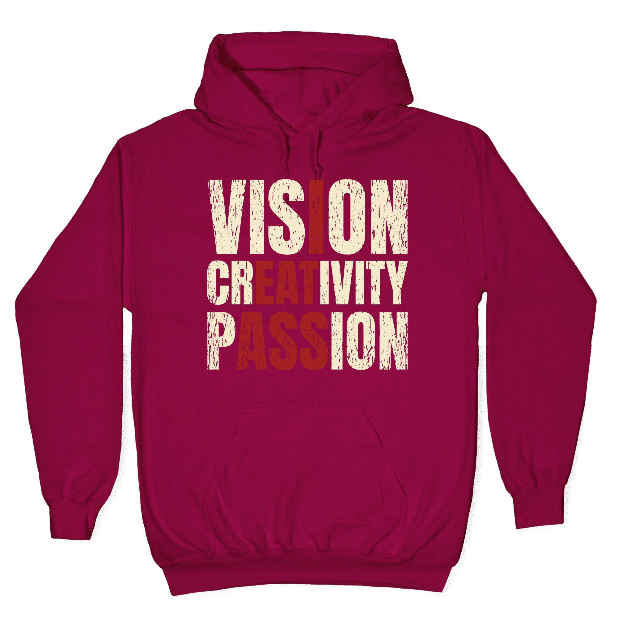 Vision Creativity Passion Hoodie