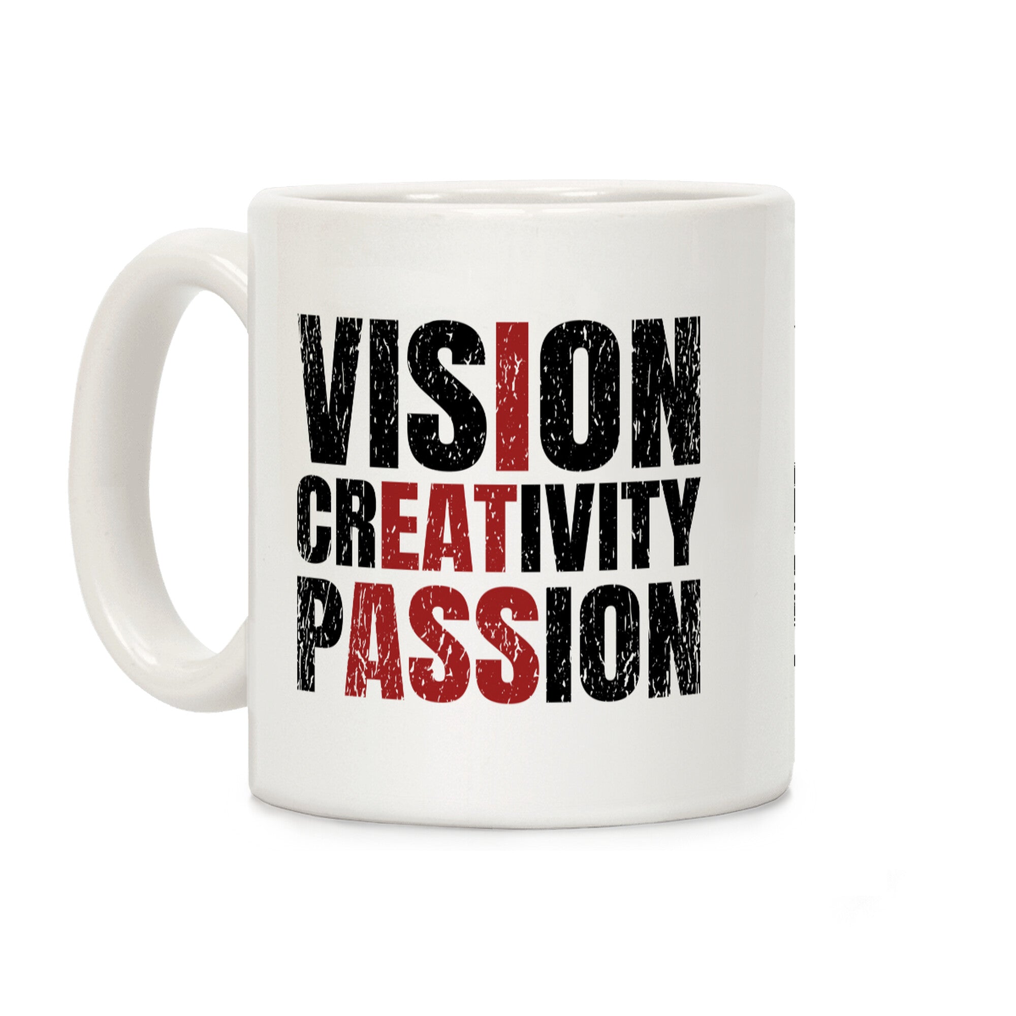 Vision Creativity Passion Coffee Mug