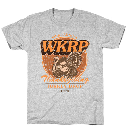 WKRP Turkey Drop T-Shirt