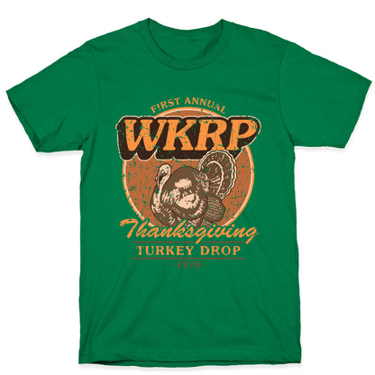 WKRP Turkey Drop T-Shirt