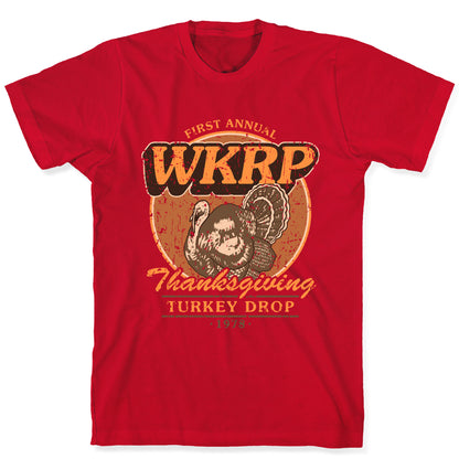 WKRP Turkey Drop T-Shirt