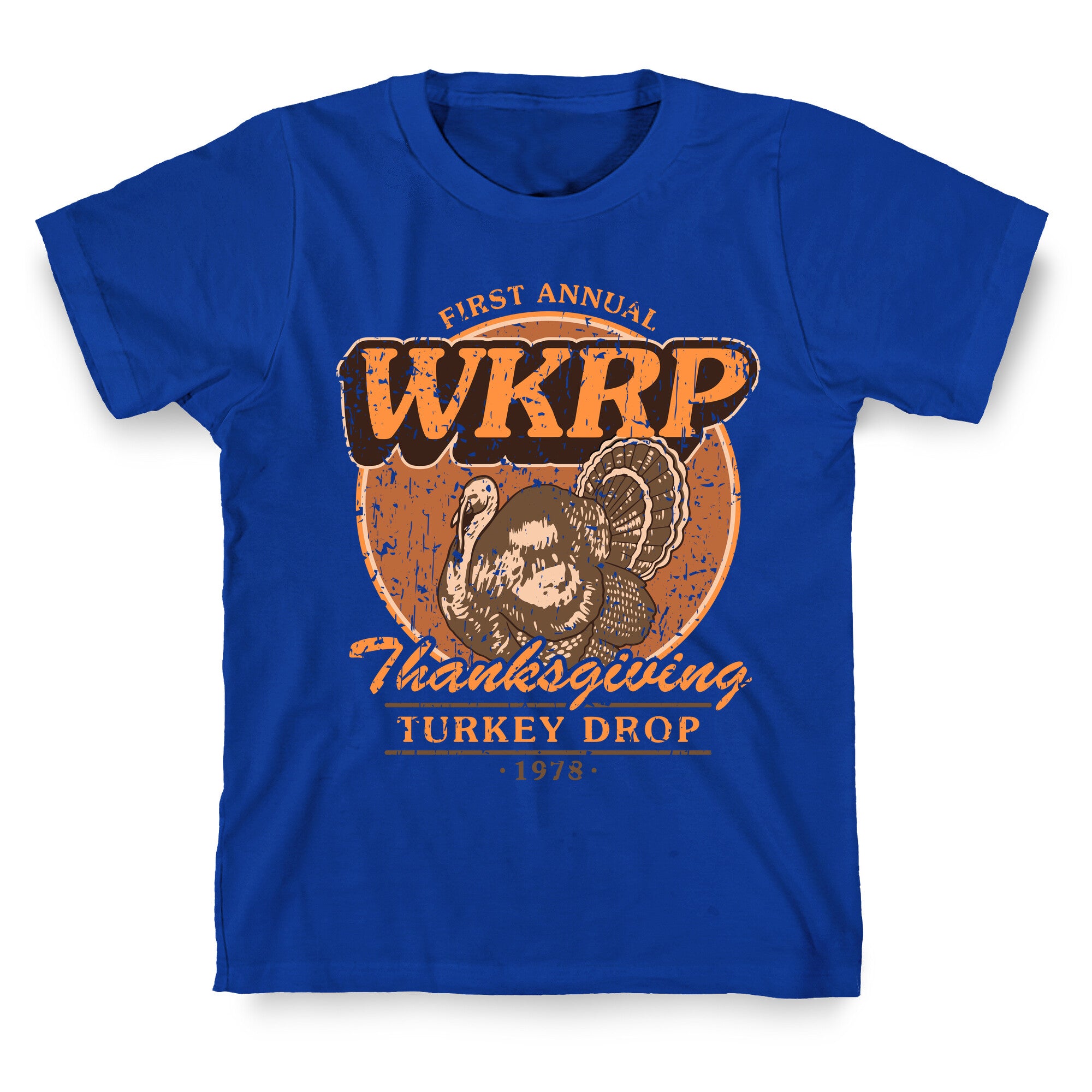 WKRP Turkey Drop T-Shirt