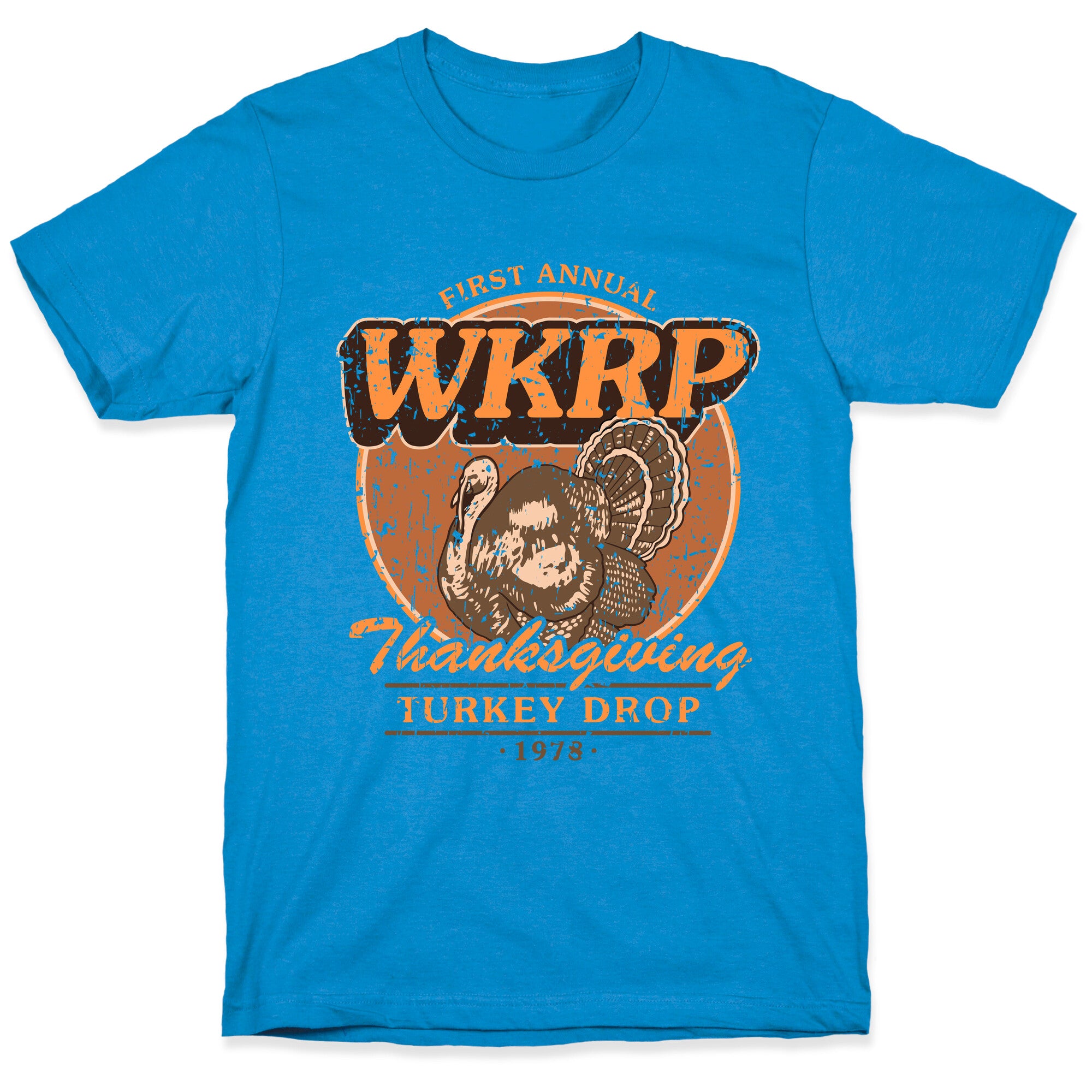 WKRP Turkey Drop T-Shirt