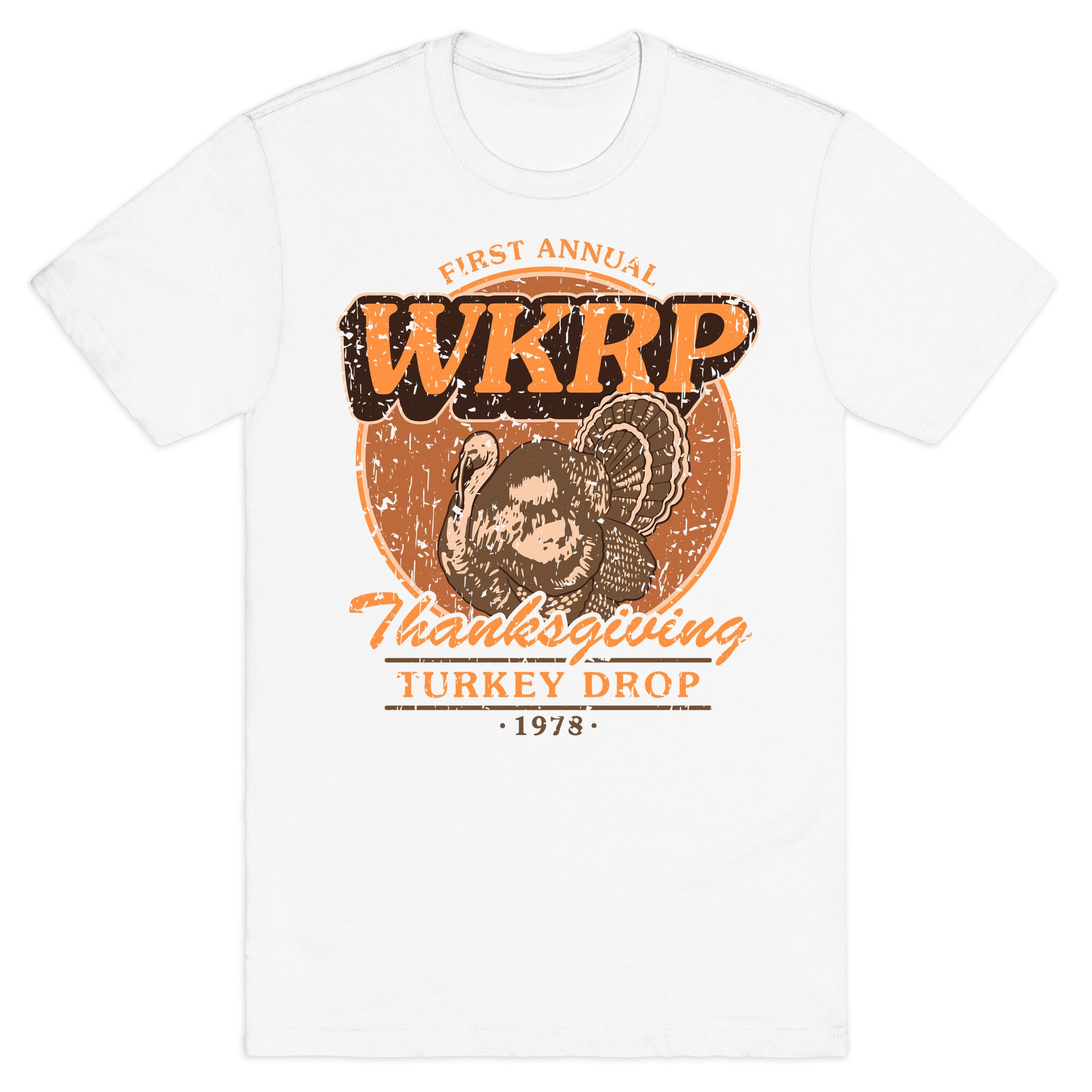 WKRP Turkey Drop T-Shirt