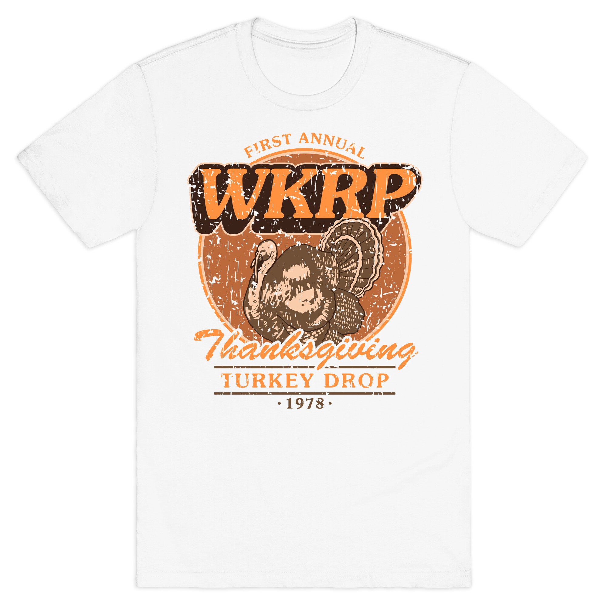 WKRP Turkey Drop T-Shirt