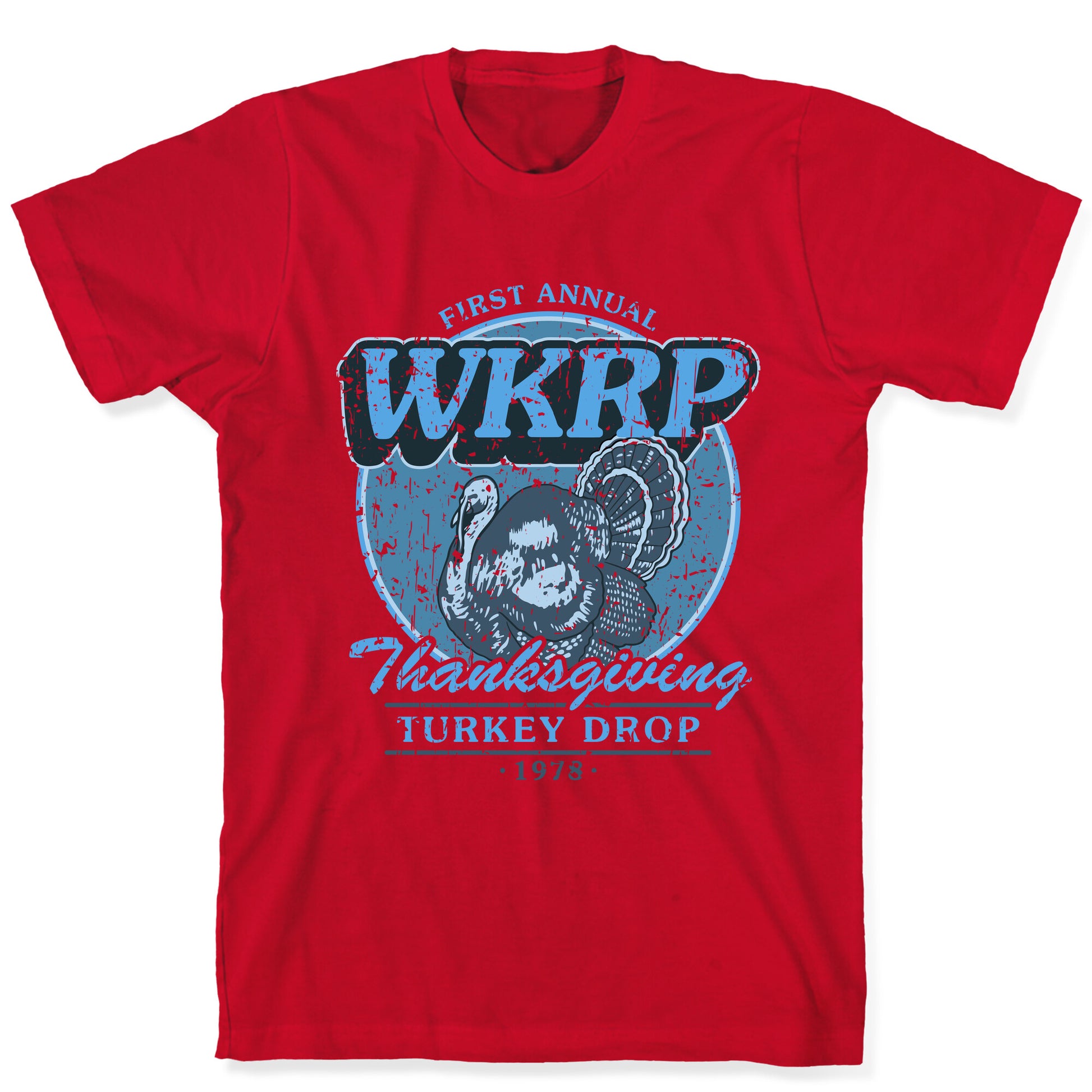 WKRP Turkey Drop T-Shirt